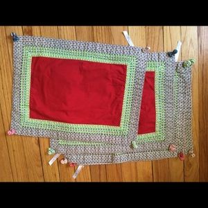 Set of 4 Anthropologie Placemats